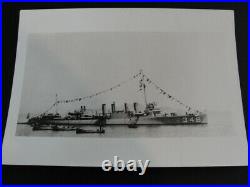 1920 USS Sicard (DD-346) United States Navy Original Event Photograph