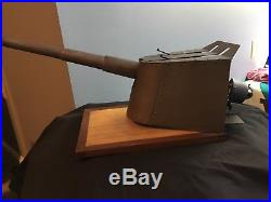 1930's SHIPYARD MACHINEST MADE PROTOTYPE WARSHIP DECK GUN