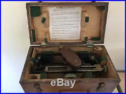 1941 WWII US Navy BU. Ships Stadimeter Schick Incorporated Stanford Conn USA Rare