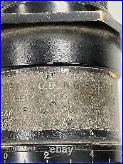 1942 Wollensak Optical Co. Us Navy Scope 10x Mark II Mod 2