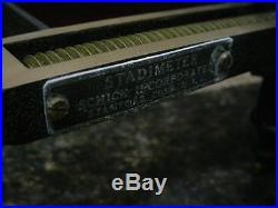 1943 WWII US Navy BU. Ships Stadimeter Mfg by the Schick Engineering Co. F180