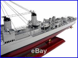 1944 US Navy Gearing-Class Destroyer 32 Wooden Model Warship