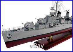 1944 US Navy Gearing-Class Destroyer 32 Wooden Model Warship