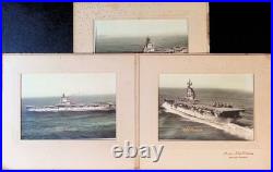 1960s USS Hancock Photographs US Navy Aircraft Carrier Ship Vietnam War