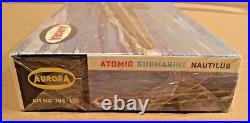 1962 Aurora Ssn Nautilus Atomic Submarine Model Kit Factory Sealed USA