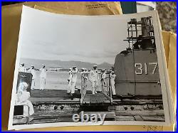 1964 Navy Photographs Decommissioning USS Barbero Submarine Captain McDonald