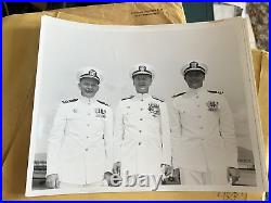 1964 Navy Photographs Decommissioning USS Barbero Submarine Captain McDonald