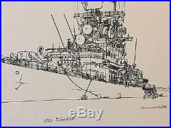 1967 Frances Smith USS Biddle (CG-34) Commissioning ARTIST PROOF Signed