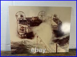 1980 US Navy LCAC Hovercraft Photo USS Spiegel Grove LSD-32 11x14 Mounted 1980 US Navy LCAC Hovercraft Photo USS Spiegel Grove LSD-32 11x14 Mounted