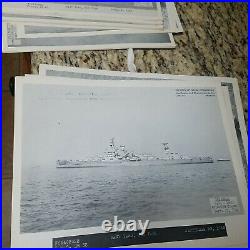 200+ 1943 WWII USN Restricted Photos- U. S. & British Navy Ships Photo Reference