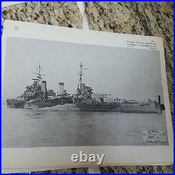 200+ 1943 WWII USN Restricted Photos- U. S. & British Navy Ships Photo Reference