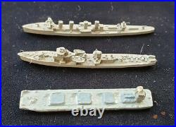 21 WW2 Metal Ship Identification Model Lot Comet Hansa Navis Neptun Delphin #8