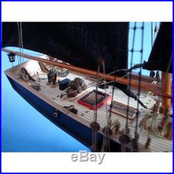 24 Black Prince SHIP MODEL Revolutionary War Wood Replica Sailboat Display Gift