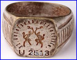 31th U-boat Flotilla U2513 Devils dance U-boat WW2 German ring naval submarine