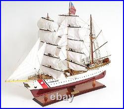 36 Inch US Coast Guard SHIP MODEL Eagle Wood Nautical Home Decor Display Replica