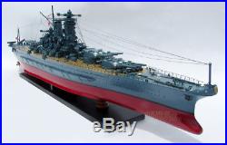 47 Musashi Japanese Battleship Model Ready for Display