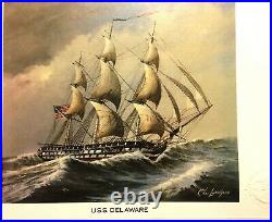 50 US State Ships -Charles Lundgren Prints