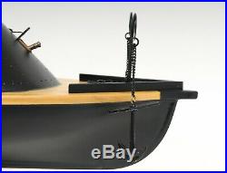 A Highly Detailed Model Of The Ironclad CSS VIRGINIA Confederate Warship