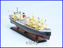 AMERICA SCOUT T2 TANKER 34 Handcrafted Wooden Model Ship NEW