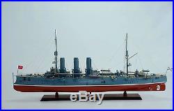 AURORA Pallada-class Protected Cruiser 40 Handmade Wooden Ship Model NEW