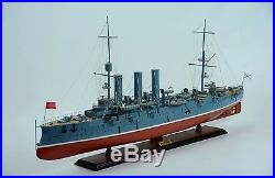 AURORA Pallada-class Protected Cruiser 40 Handmade Wooden Ship Model NEW
