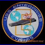 AUTHENTIC USS ENTERPRISE CVN-65 US NAVY PATCH WOW