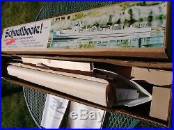Accuscale Boat Scale Model kit of Schnellboote! E-BOAT 43 Vintage T6