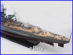 Admiral Graf Spee WWII German Heavy Cruiser 40 Wooden Model Battleship Nautical