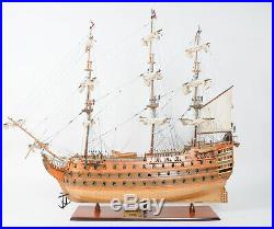 Admiral Nelson's HMS VICTORY SHIP 58 Oversize Display Model Wood Collectible