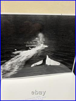 Aircraft Carrier Photographs from the 1960-70's Vintage 8X10's Navy 7 Photos