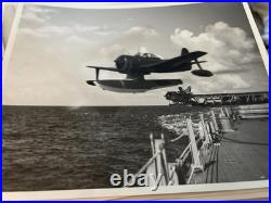 Aircraft Navy Seaplanes lot off 15 black and white photos