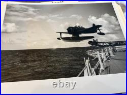 Aircraft Navy Seaplanes lot off 15 black and white photos