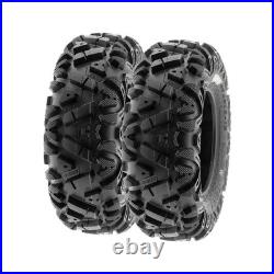 All Terrain ATV UTV Tires Pair, 27x9-14, 6PR Tubeless