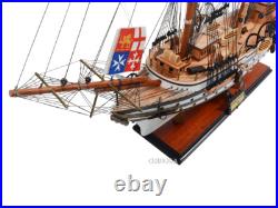 Amerigo Vespucci Ship Model 100% Handcrafted Wood -Nautical Decor Collectible