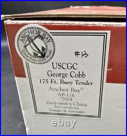 Anchor Bay USCGC GEORGE COBB AB116 MODEL SHIP 175 Ft Buoy Tender