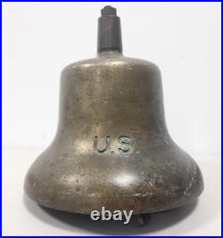 Antique Brass Ship Nautical Bell US Greenberg San Francisco