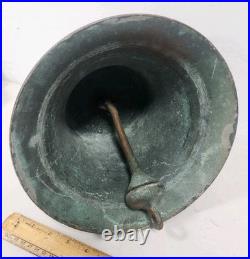 Antique Brass Ship Nautical Bell US Greenberg San Francisco
