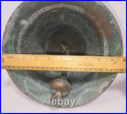Antique Brass Ship Nautical Bell US Greenberg San Francisco