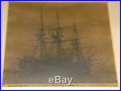 Antique USS Constellation 1854 Plans Pictures Post Card Lot Baltimore Civil War