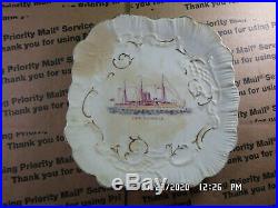 Antique USS Nashville OC Co. Ohio China Company Steamship Porcelain Plate