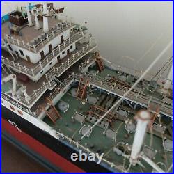 Antique / Vintage Museum Quality Model Ship SHELL OIL TANKER HARVELLA