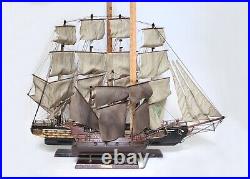 Antique model ship mayflower deco vtg american revolutionary war