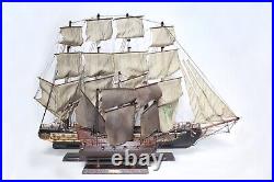 Antique model ship mayflower deco vtg american revolutionary war