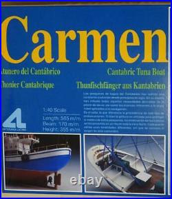 Artesania 1/40 Cantabrian Sea Tuna Fishing Boat Carmen 2 Spain 20603
