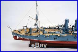 Aurora Pallada Class Russian Roayl Navy Protected Cruiser 40Wood Model War Ship