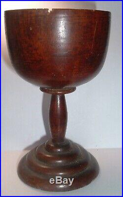 Authentic AUTHENTIC Relic Turned wood Goblet USS Constitution Old Ironsides