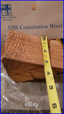 Authentic Wood from USS Constitution