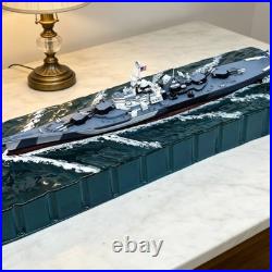 B & B's-68 Warship Figurine Finished Product Warship Model Realistic Features