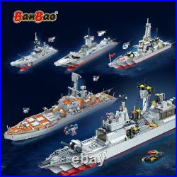 BanBao Military Russian 099 Guided Cruiser Battleship Warship Navy WW2 Submarine