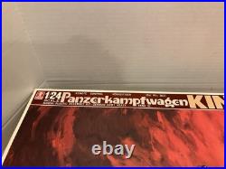 Bandai 1/24 King Tiger German Heavy Tank VI Model Kit Japan Vintage Unassembled